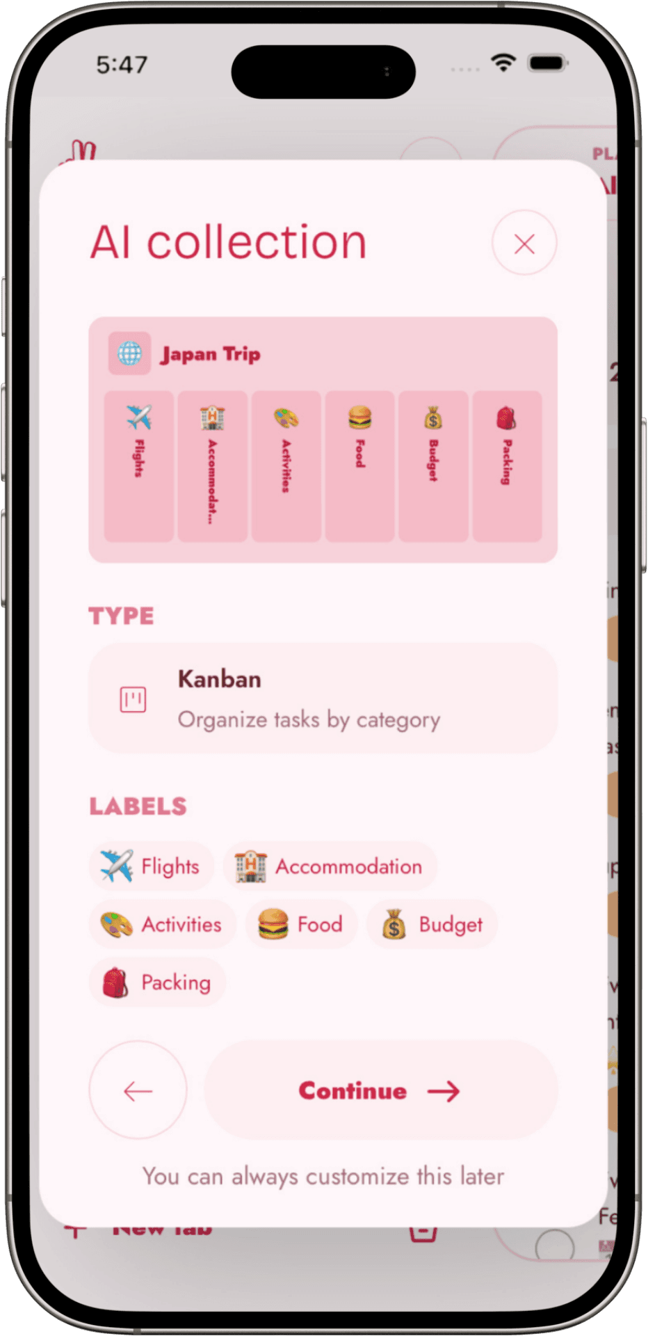 Workout Planner Calendar App