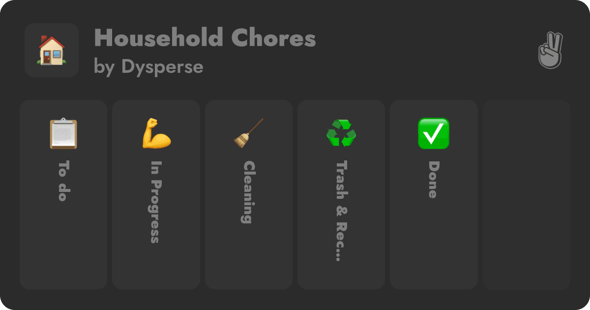 Preview of Household Chores